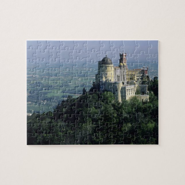 Puzzle Portugal, Sintra, Palais de Pena, sur la Serra da (Horizontal)