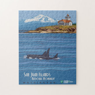 Puzzle Poster du Monument National des Îles San Juan