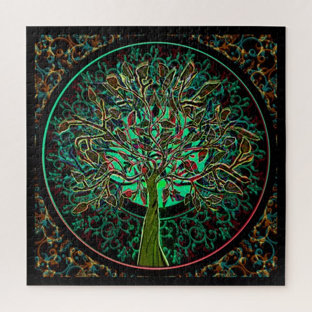 Puzzle Poster Harmony & Hope Tree of Life (Vertical)