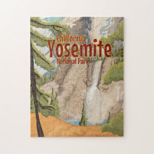 Puzzle Poster vintage de Yosemite