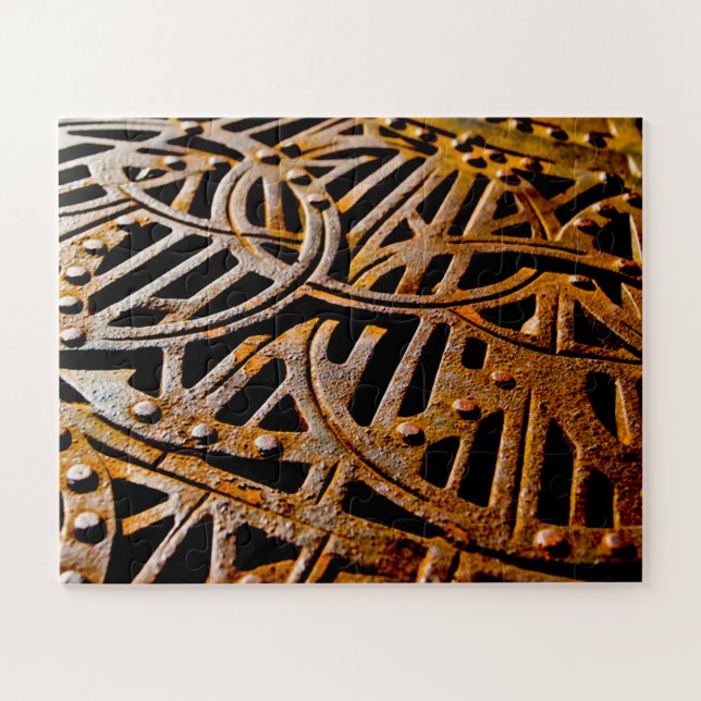 Puzzle Pot rouillé (Horizontal)