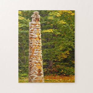 Puzzle Poteau Totem Vancouver.
