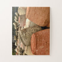 Pots en terre cuite en exposition | Scicli, Sicile