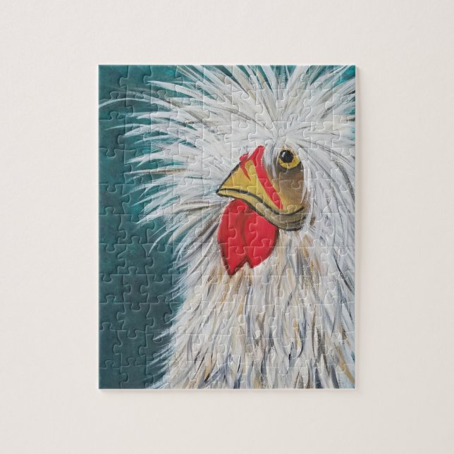 Puzzle Poule de cheveux folle (Vertical)