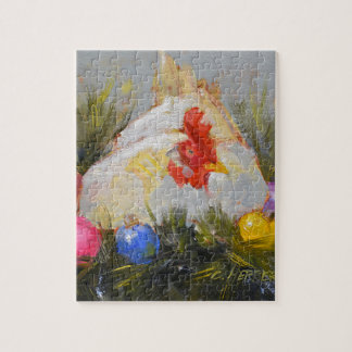Puzzle Poulet de Noël
