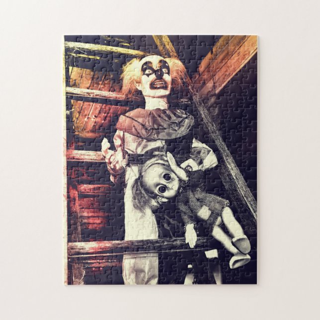 Puzzle Poupée clown et Déplaisante (Vertical)