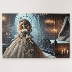 Puzzle Poupée Victorienne Gothique – Élégance Sombre
