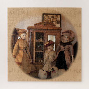 Puzzle Poupées de mode Shopping