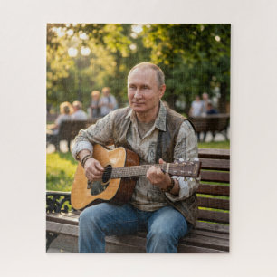 Puzzle Poutine Guitare Folk Acoustique Barde