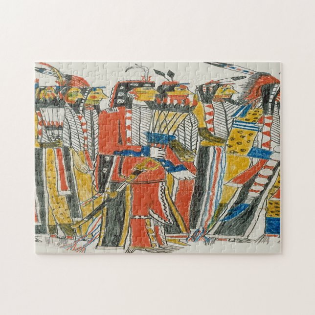 Puzzle Pow Wow amérindien (Horizontal)