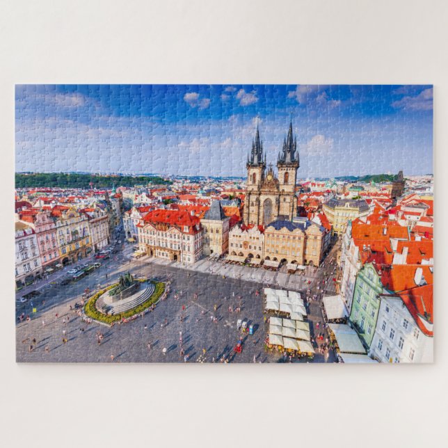 Puzzle Prague, capitale de la République tchèque (Horizontal)