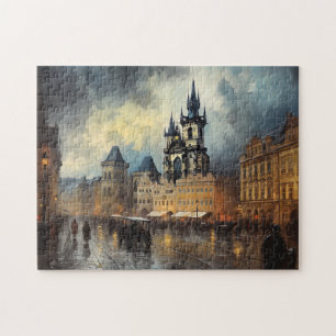 Puzzle Prague nuit en République Tchèque