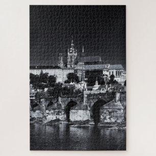 Puzzle Prague, Pont Charles et Château / Czechia