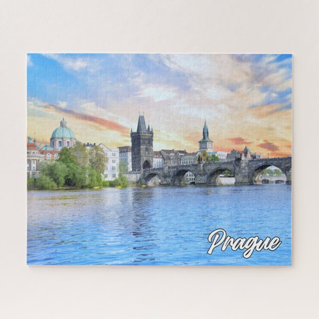 Puzzle Prague, République tchèque (Horizontal)