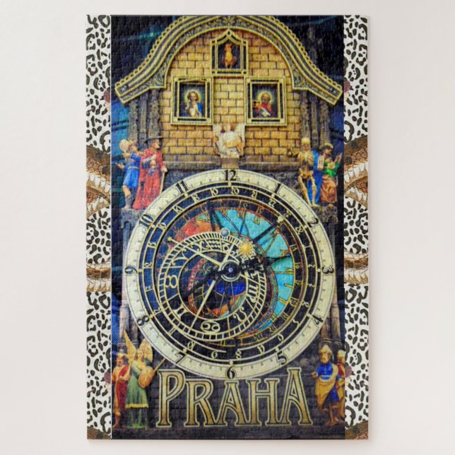 PUZZLE PRAHA PRAGUE HORLOGE ASTRONOMIQUE (Vertical)