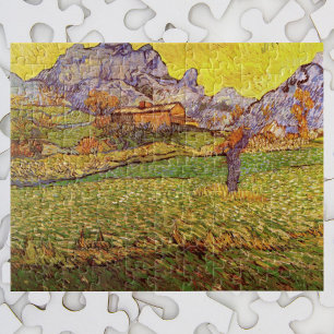 Puzzle Prairie dans les montagnes par Vincent van Gogh