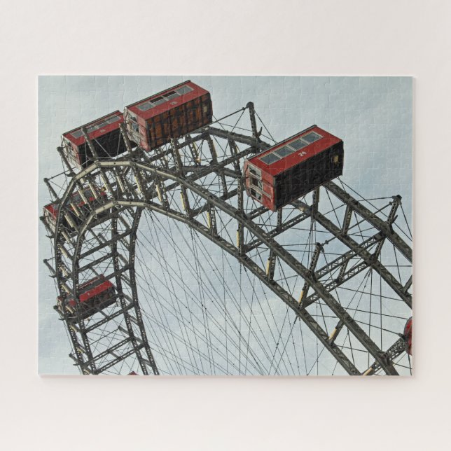 Puzzle Prater Ferris wheel, Vienne, Autriche 520-pc (Horizontal)