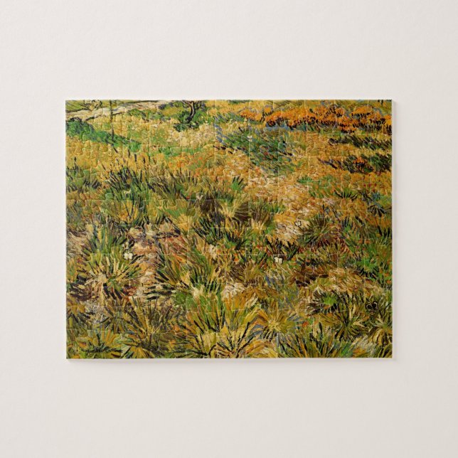 Puzzle Pré à l'hôpital Saint Paul par Vincent van Gogh (Horizontal)
