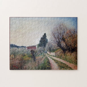 Puzzle PREMIER PRINTEMPS EN GOUVERNALAIS / Paysage Toscan