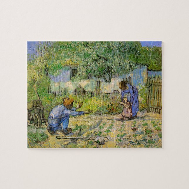 Puzzle Premières étapes (après Millet) par Vincent van Go (Horizontal)