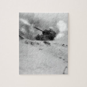 Puzzle Près du Sil-Li de chanson, la Corée, un réservoir