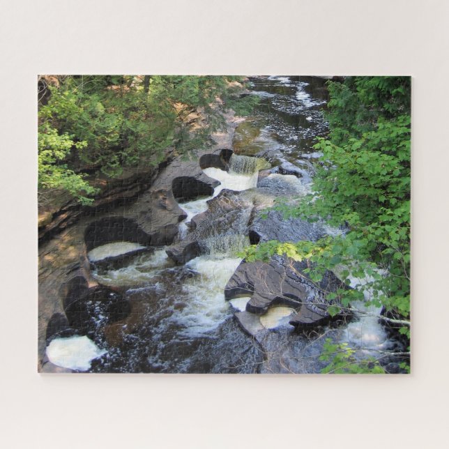 Puzzle Presque Isle River - Michigan - 16x20 - 520 pc (Horizontal)