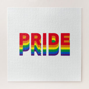 Puzzle Pride lgbt lgbtq queer gay rainbow couleurs rétro