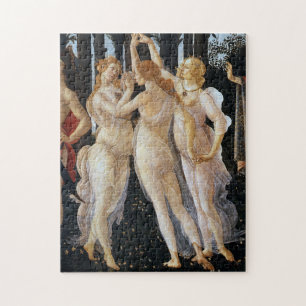 Puzzle Primavera (détail), Sandro Botticelli, 1482