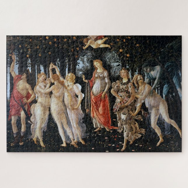 Puzzle Primavera, Sandro Botticelli (Horizontal)