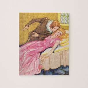Puzzle Prince Charming baiser Beauté dormante