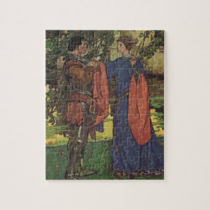 Puzzle Prince Chevalier Héros Vintage Armure Brillante Pr