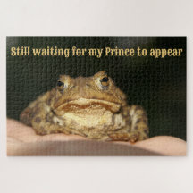 Prince Frog ou crapaud juste en attente