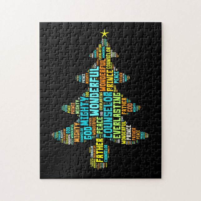 Puzzle Prince puissant de Dieu de conseiller merveilleux (Vertical)