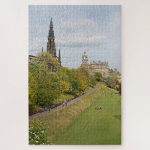 Puzzle Princes Street Gardens, Édimbourg, Écosse