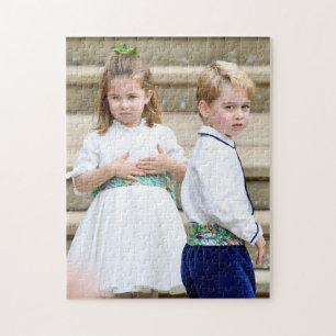 Puzzle Princesse Charlotte et prince George