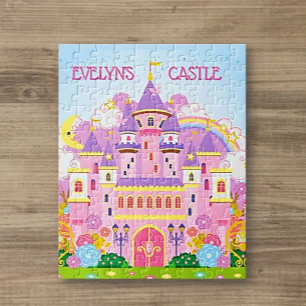 Puzzle Princesse ! Château personnalisé whimsical