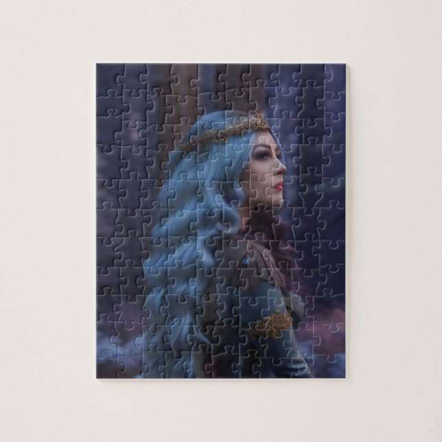 Puzzle Princesse dans la forêt (Vertical)