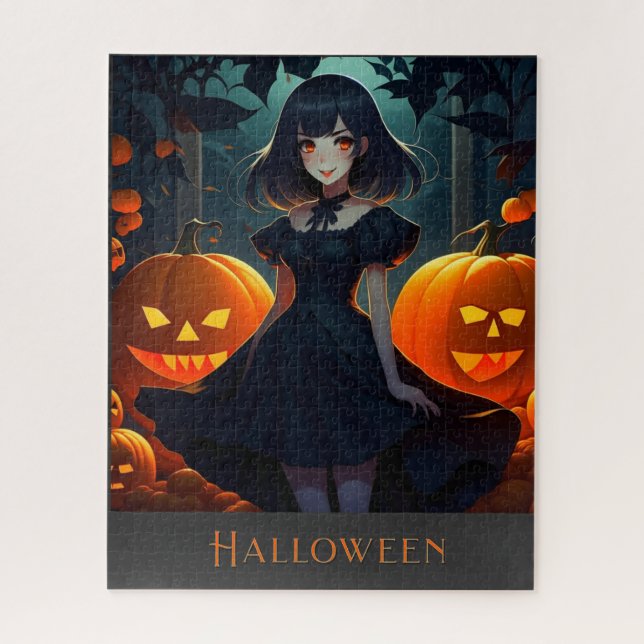 PUZZLE PRINCESSE DE VAMPIRE SOMBRE (Vertical)