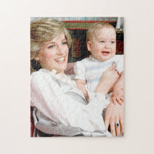Puzzle Princesse Diana et Prince William