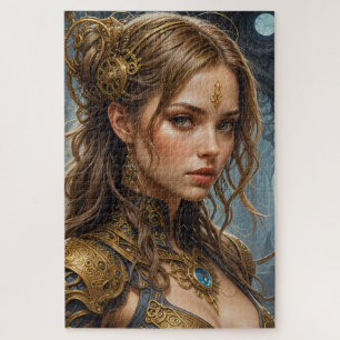Puzzle Princesse Guerrière Steampunk