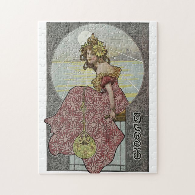 Puzzle Princesse Hyacinth par Alphonse Mucha (Vertical)