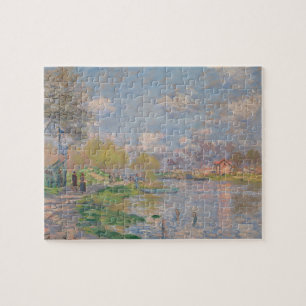 Puzzle Printemps de la Seine par Monet Impressionniste