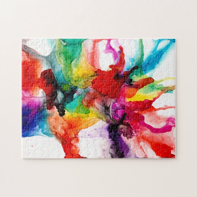 Puzzle Prisme de bijoux - Aquarelle (Horizontal)