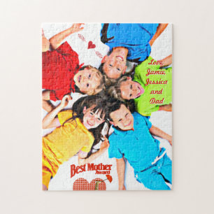 Puzzle Prix de la meilleure mère souvenir