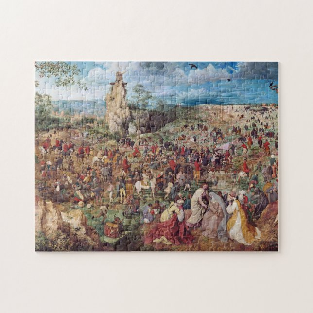 Puzzle Procession au Calvaire, Pieter Bruegel (Horizontal)