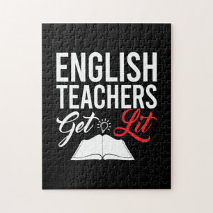 Puzzle Professeur Cadeaux Enseignants Anglais Obtenir L