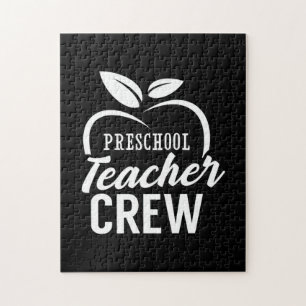 Puzzle Professeur Cadeaux   Équipe d'enseignants préscola