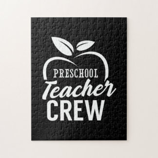 Puzzle Professeur Cadeaux | Équipe d'enseignants préscola