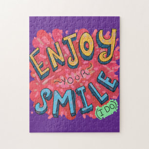 Puzzle Profitez de Votre Sourire (Moi Aussi)