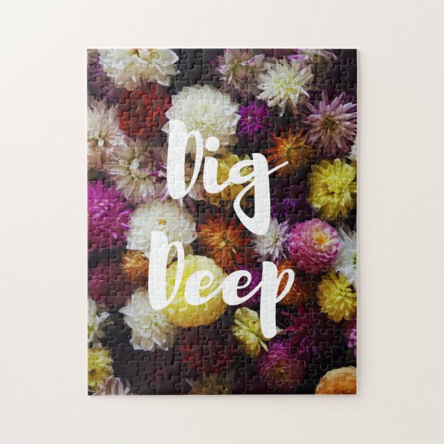 Puzzle profond de fouille (Vertical)